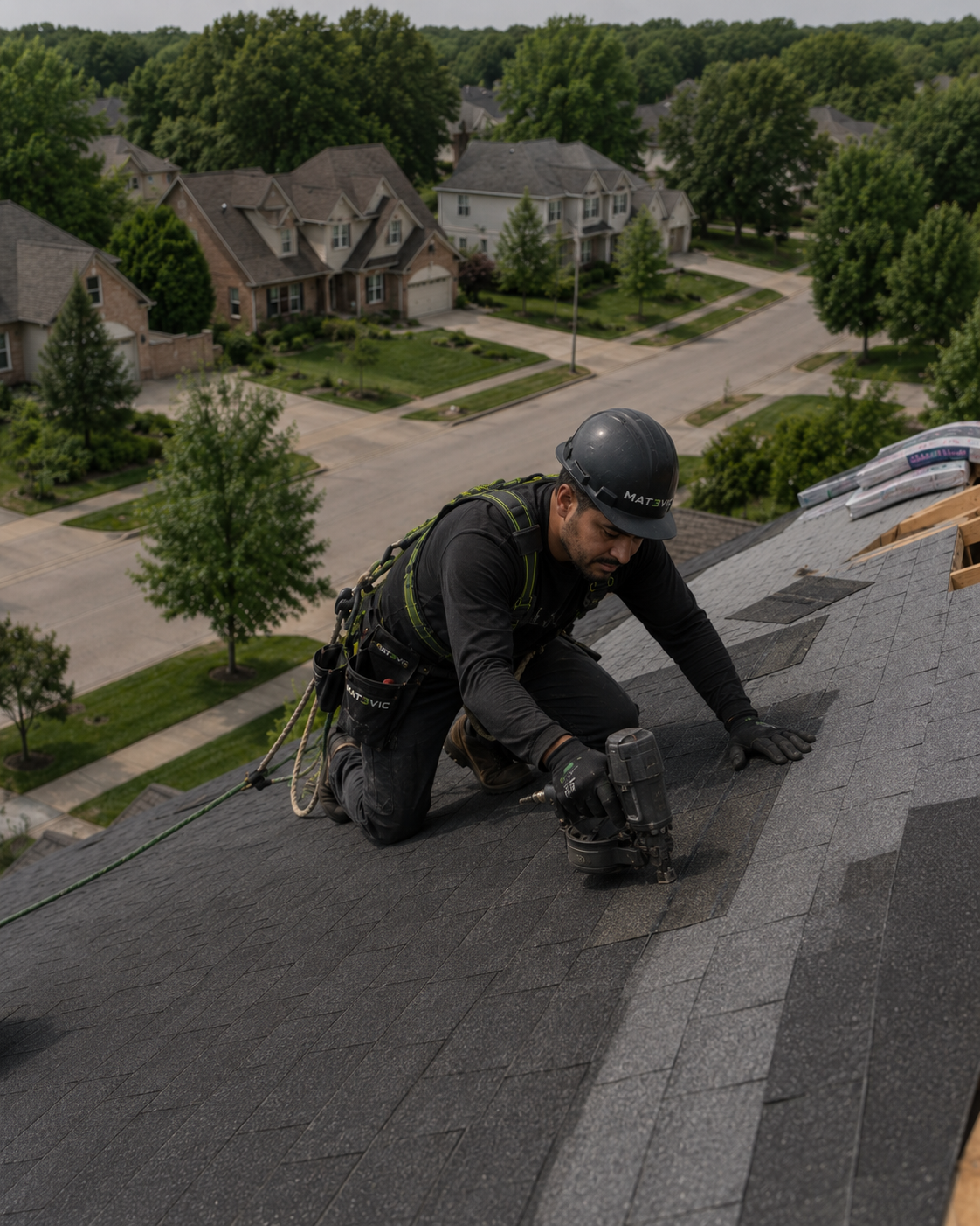 Shingle Roof Installation — Newton, MA